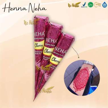 Neha Henna Cone - Ecer 1pc Cherry