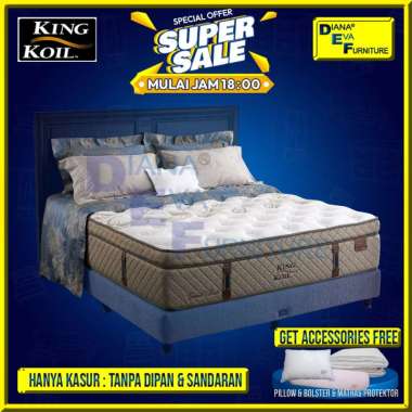 King Koil Grand Classic Kasur Springbed 200 x 200 PUTIH Jawa