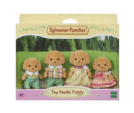 Mainan Koleksi Sylvanian Families Toy Poodle Family