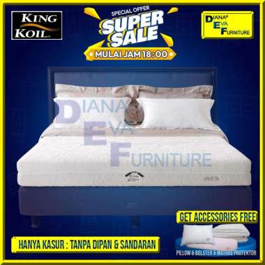 King Koil Viscountess Kasur Full Latex 200 x 200 putih