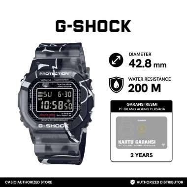 jam tangan pria casio G-shock DW-5000SS-1DR