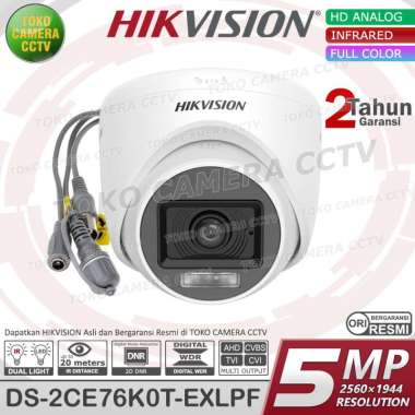 KAMERA CCTV INDOOR HIKVISION 5MP