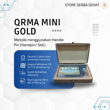 Quantum Resonance Magnetic Analyzer MINI GOLD versi HANPIND BERBAHASA INDONESIA
