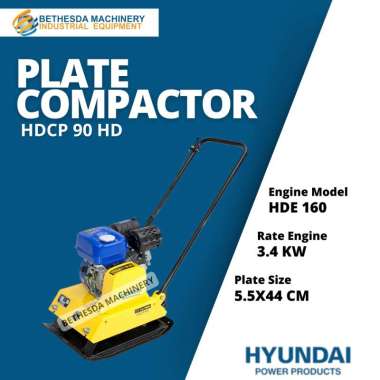 Plate Compactor Hyundai / Stemper Kodok HDCP 90 HD