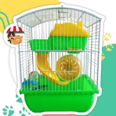 Kandang Hamster Minimalis Komplit 11# - Rumah Hamster