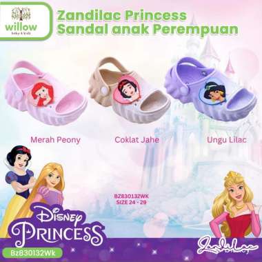 Sandal Anak Perepmpuan Selop - Zandilac Princess New Ungu Lilac