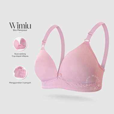 Wimiu Bra Menyusui BH Menyusui BH Wanita BH Maternity Bra 100121 Cream 40