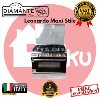 Freestanding Diamante Leonardo Maxi Stile Freestanding Cooker