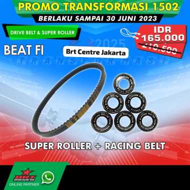 Vbelt Set Roller BRT Beat Fi Starter Kasar ROLLER MIX
