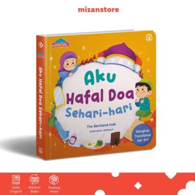 Mizan Buku Panduan Anak Muslim : Aku Hafal Doa Sehari-Hari (Boardbook)