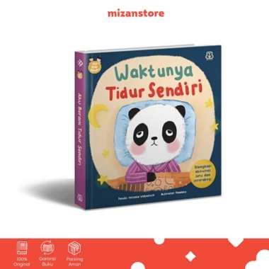 Mizan Buku Anak Buku Seri Aku Anak Mandiri : Waktunya Tidur Sendiri (Boardbook) Multicolor