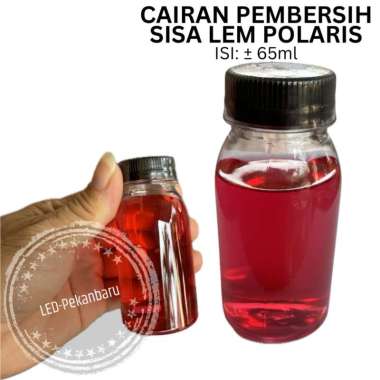 CAIRAN PEMBERSIH LEM POLARIS POLARIZER POLARISER PADA KACA PANEL LCD