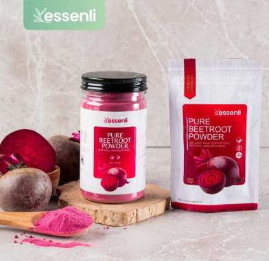 Pure Beetrote Powder / Bubuk Buah Bit murni Pouch 50gr