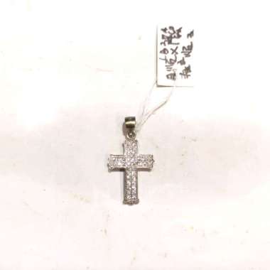 Liontin Salib Silver Italy 925
