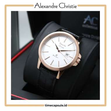 ALEXANDRE CHRISTIE Original Jam Tangan Pria Classic Primo Steel Garansi Resmi 1 Tahun AC 1007 AC 100