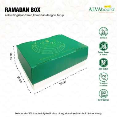 ALVAboard Gift Box Edisi Ramadan, Packaging Hampers, Parcel Lebaran