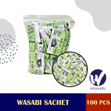 Wasabi Paste / Wasabi Pasta Sachet isi 100pcs - Halal