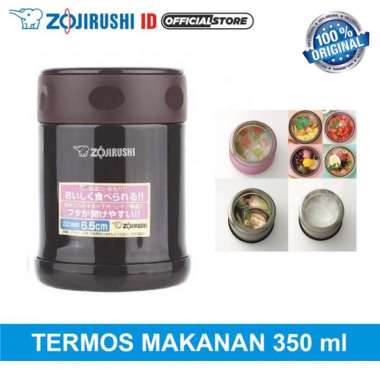 Zojirushi SW-EAE35 TD Stainless Steel Food Jar - Brown [350 mL]