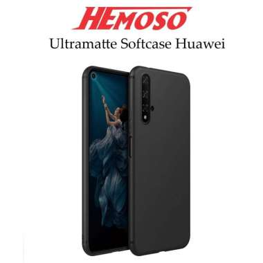 Soft Case Hitam Ultramatte Huawei Nova 2i 3i 7i 5T Softcase Casing Nova 7i