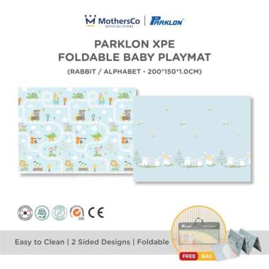 Parklon XPE Fold Playmat 150x200cm /180x200cm | Playmat Lipat | Karpet Lipat Bayi | Playmat Bayi Teb
