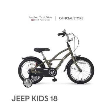 Sepeda Anak Jeep Kids 18 inch olive