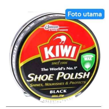 Kiwi Semir Sepatu / Polish Padat S Hitam, Coklat, Netral