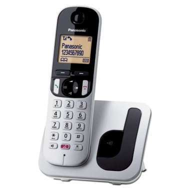 Panasonic KX-TGC250 Digital Cordless Phone / Telepon Wireless WHITE