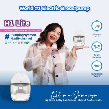 Spectra H1 Lite Electric Breastpump - Pompa Asi Elektrik Single