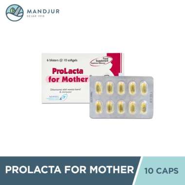 Prolacta for Mother 10 Kapsul - Suplemen Untuk Kesehatan Ibu Hamil