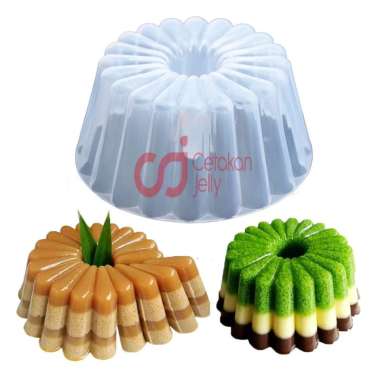 Cetakan Jelly Cetakan Loyang Plastik Puding Jelly Agar Agar Hebras 15 Cm