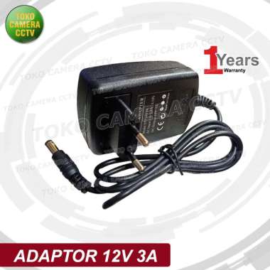 ADAPTOR 12V 3A POWER DC ADAPTER 12V BERGARANSI