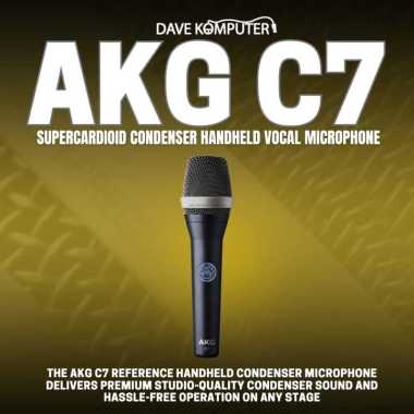 AKG C7 Supercardioid Condenser Handheld Vocal Microphone