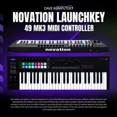 NOVATION launchkey 49 MK3 Midi Controller