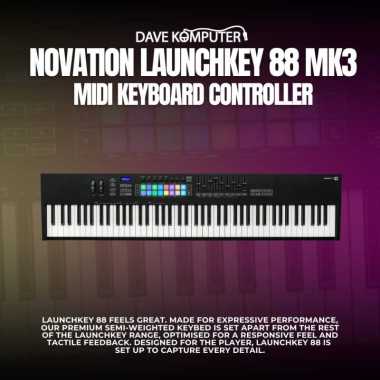Novation Launchkey 88 MK3 Midi Keyboard Controller