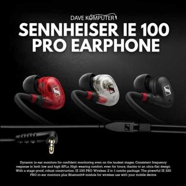 SENNHEISER IE 100 PRO / IE100 PRO / IE-100 PRO Earphone Red
