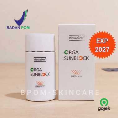 Theraderm Orga Sunblock SPF 50 PA+++ Physical Sunscreen For Sensitive Skin