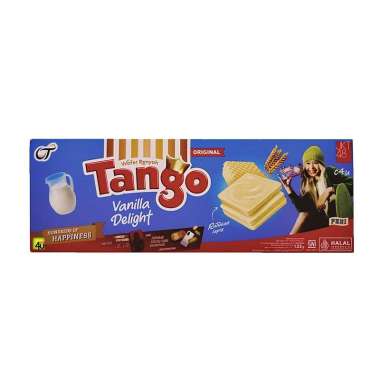 Tango - Wafer Renyah Klasik - KOTAK 133 gr VANILA