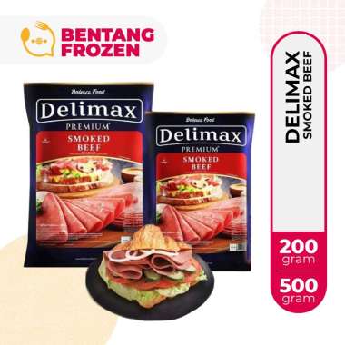 Delimax Smoked Beef Premium / Smoke Beef Original 500gr isi 25