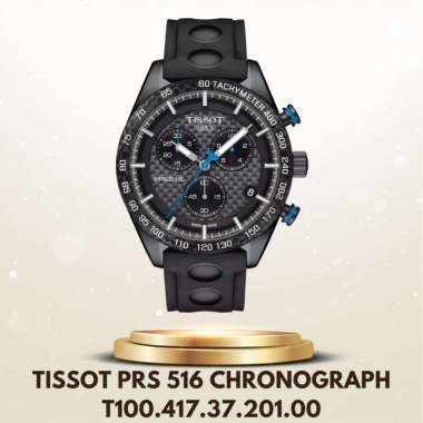 Tissot T100.417.37.201.00 PRS 516 Chronograph - Jam Tangan Pria Tissot Original