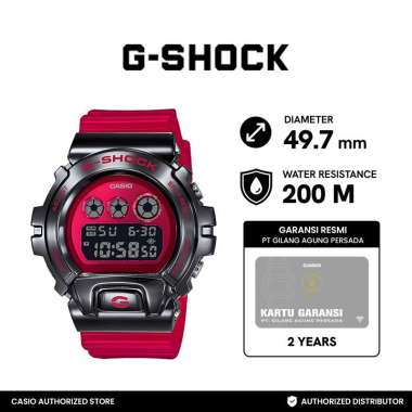 Casio G-Shock Jam Tangan GM-6900B-4DR merah
