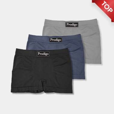 Prodigo * Celana Dalam Suren I Pakaian Dalam I Boxer Pria Premium Quality I Terbaru Hitam