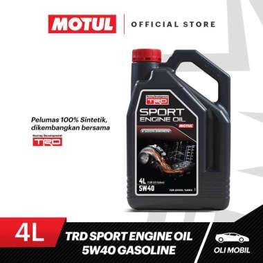 Oli Mobil Motul TRD SPORT 5W40 GASOLINE 4L