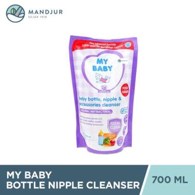 My Baby Bottle Nipple Cleanser Refill 800 mL - Sabun Cuci Botol Bayi