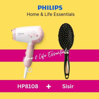 Hair Dryer Philips HP8108 HP8108 + Sisir