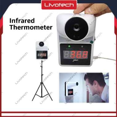 Infrared Thermometer JZK-611 Termometer Dinding Otomatis Wall Thermo Non Contact Automatic JZIKI