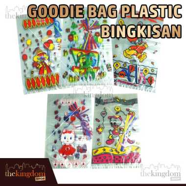 Goodie Bag Plastic Snack Bingkisan Ultah Kantong Plastik Souvenir