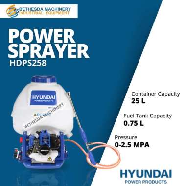 Alat Semprot Sprayer Hyundai HDPS 258 Tangki 25 Liter Semprot Hama