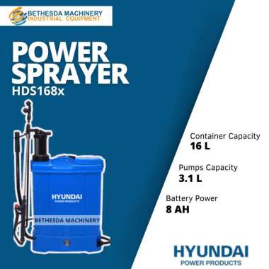 Power Sprayer Hyundai HDS 168X Semprot hama sawah / Rumput 16 Liter