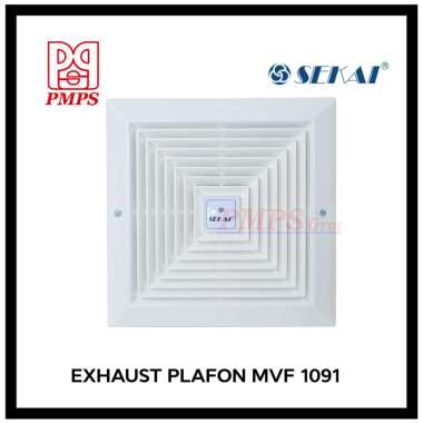 Exhaust Plafon MVF 1091 (Ducting 4 inch,plastik) Sekai
