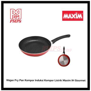 Wajan Fry Pan Kompor Induksi Kompor Listrik Maxim IH Gourmet 24cm
